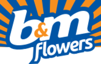 B&M Flowers logo